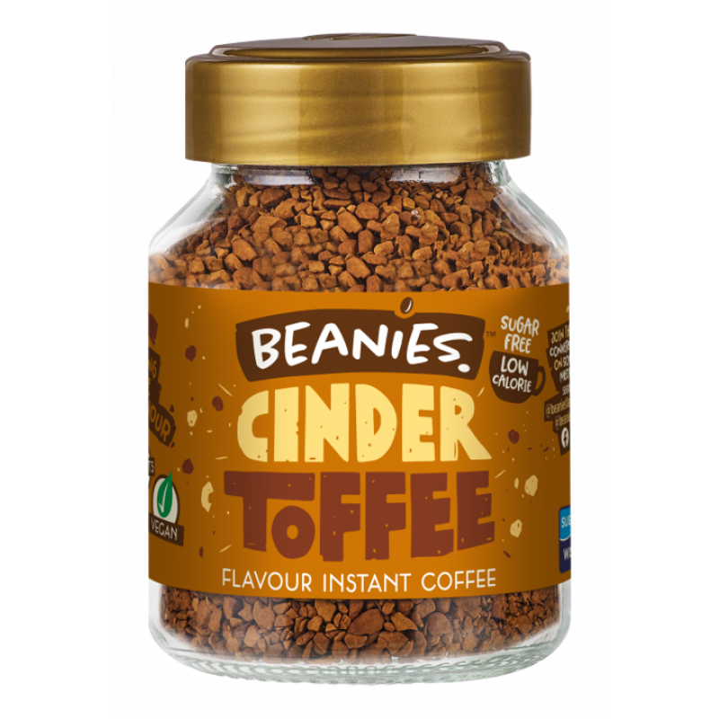 Beanies Cinder Toffee Flavoured Coffee - 50g