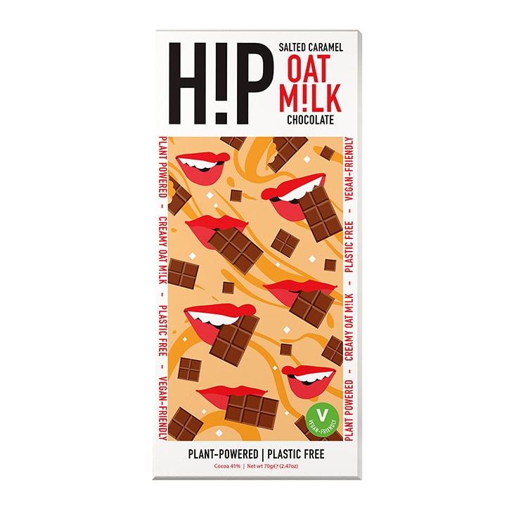 H!P Salted Caramel Oat Milk Chocolate - 70g