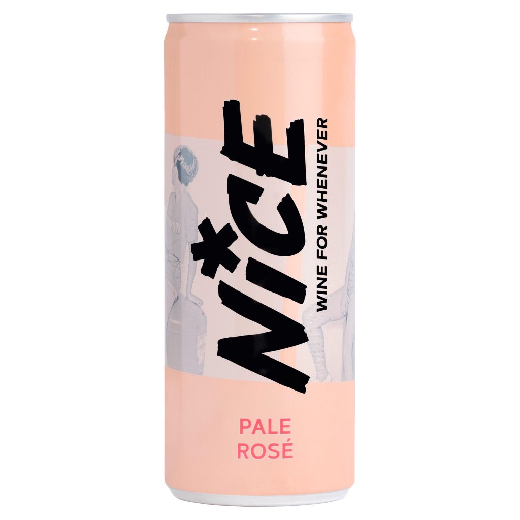 NICE French Pale Rosé Canned Wine 250ml