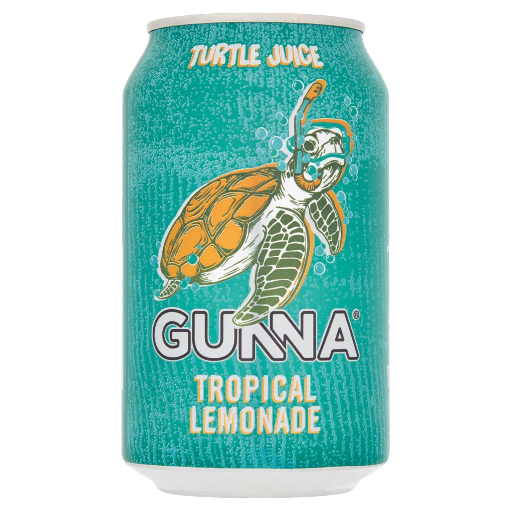 Gunna Tropical Lemonade Turtle Juice 330ml