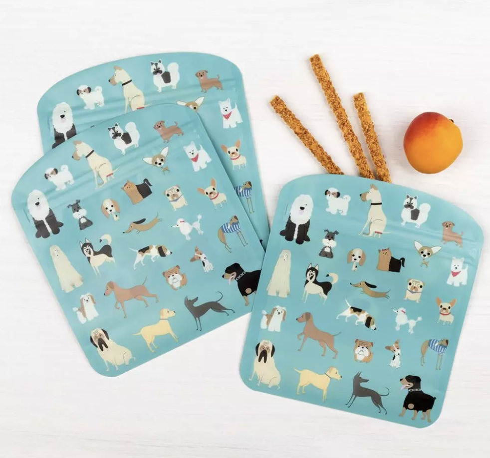 Rex London 'Best in Show' - Pack of 3 Snack Bags